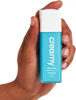 Sérum-Creme Facial Creamy 10% AHA com Ácido Glicólico + Niacinamida – 30g | Esfoliação química, renovação celular e textura uniforme | Clareador facial noturno