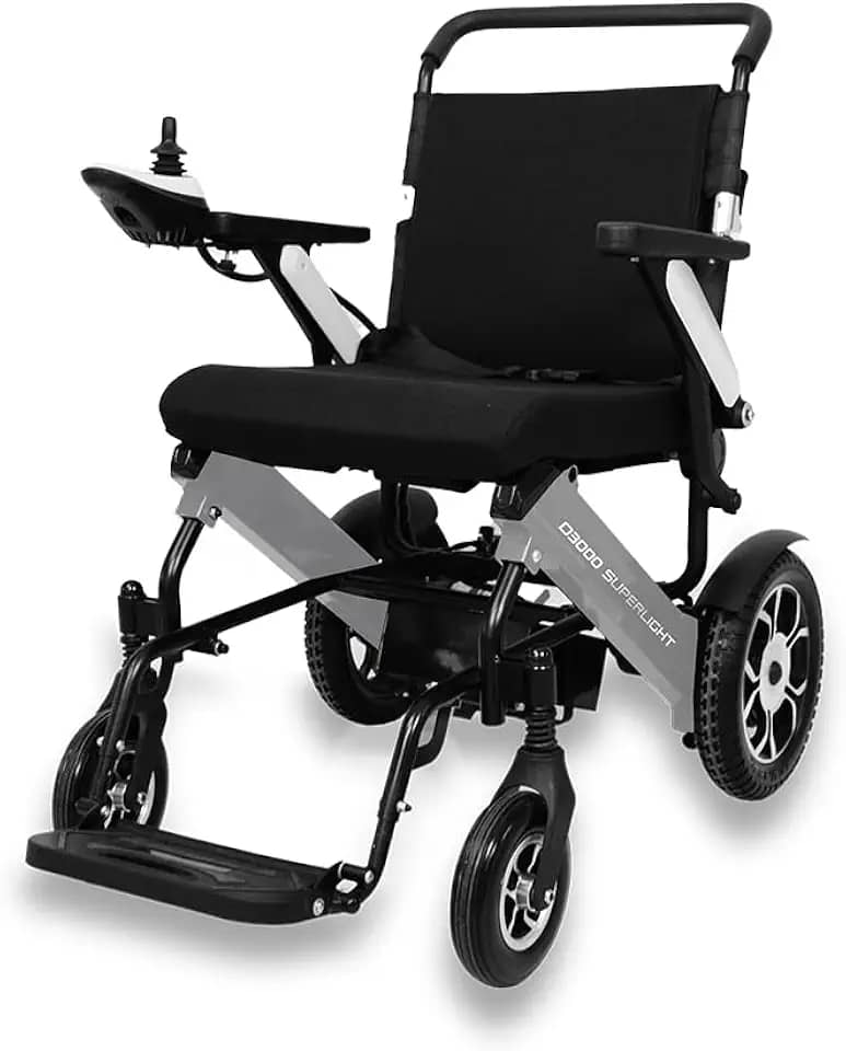Cadeira Motorizada de Alumínio 120 kg D3000 Super light Dellamed