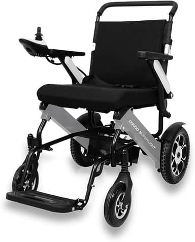 Cadeira Motorizada de Alumínio 120 kg D3000 Super light Dellamed