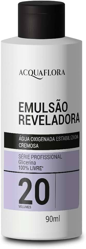 Acquaflora Emulsão Reveladora 20 Vol 90 Ml (Água Oxigenada)