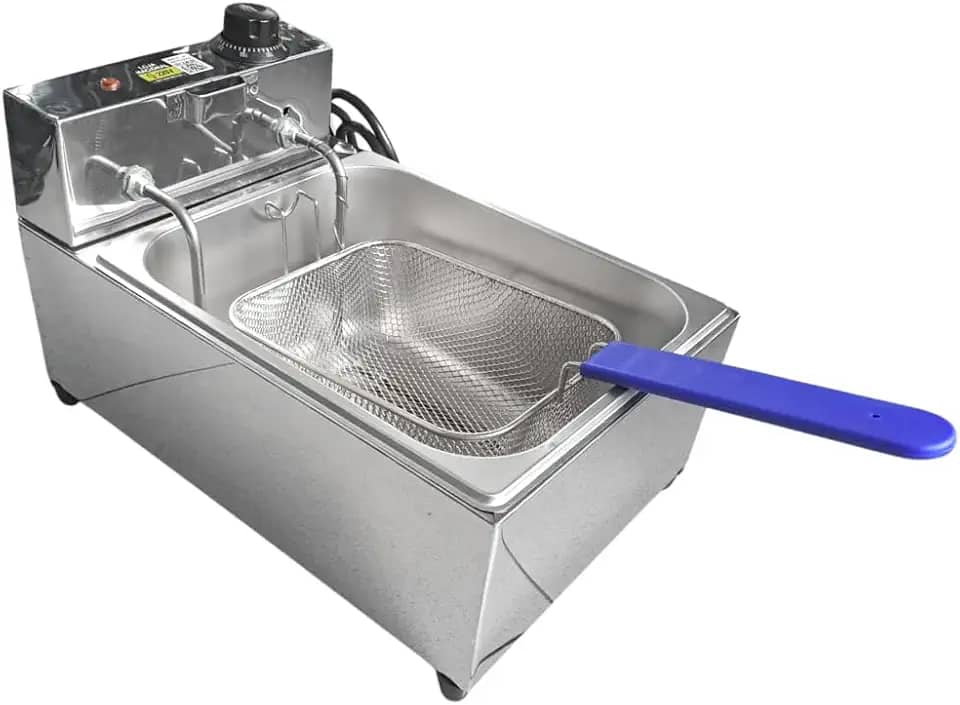 Fritadeira Industrial Elétrica 1 Cuba 5L 127V Loja Nacional
