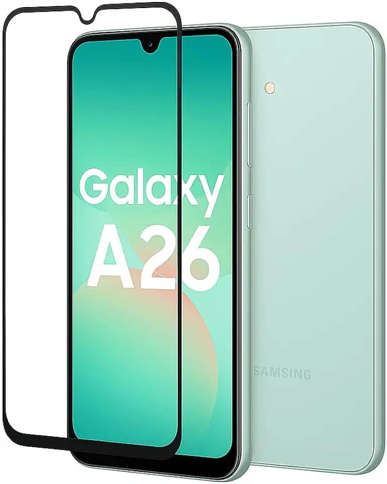 Película Protetora de Cerâmica para Samsung Galaxy A26 – Anti-Riscos, Alta Sensibilidade, Cobertura Total