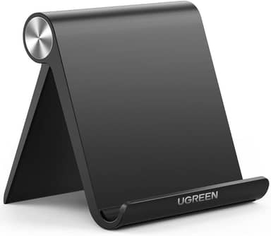 UGREEN Suporte para suporte para tablet Dock de mesa portátil ajustável compatível com iPad 10.2 / iPad Pro 11 polegadas/iPad 9.7 / iPad Mini 5/4/3/2 / iPad Air/iPhone 15/14/13/12 preto
