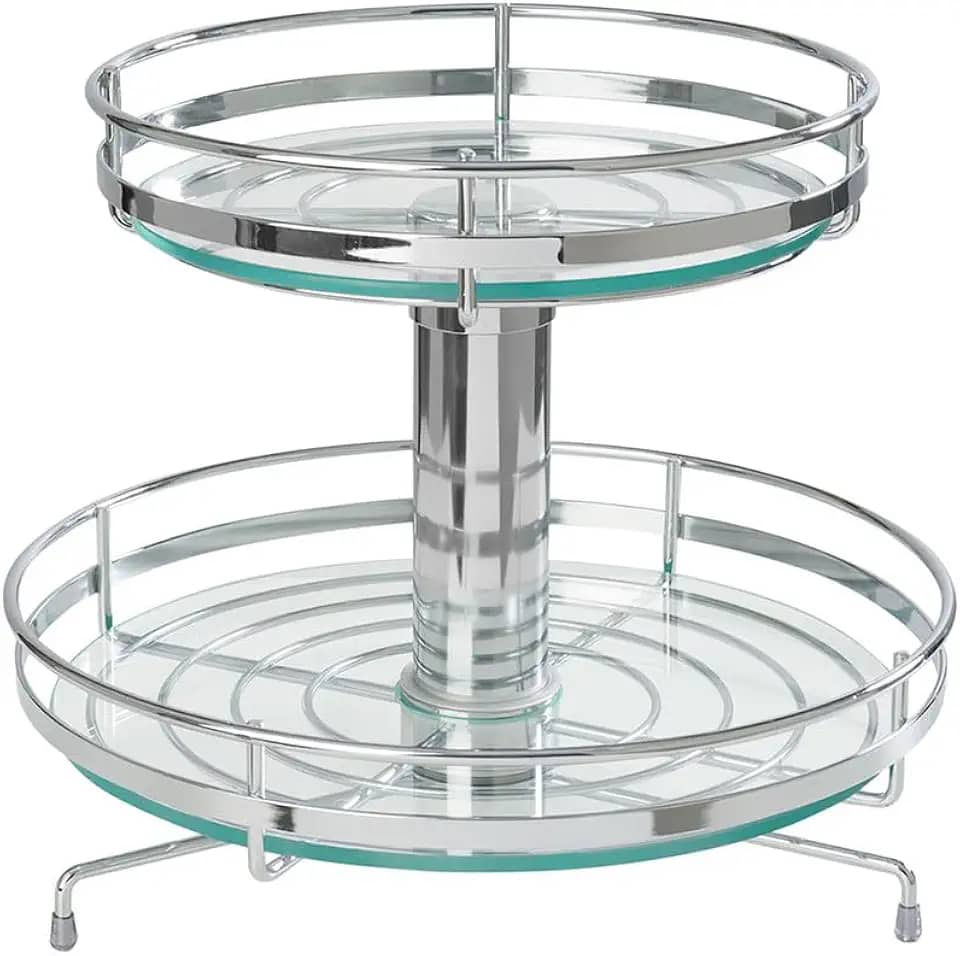 FRUTEIRA ELISA CROMADO COM VIDRO, SCHMITT