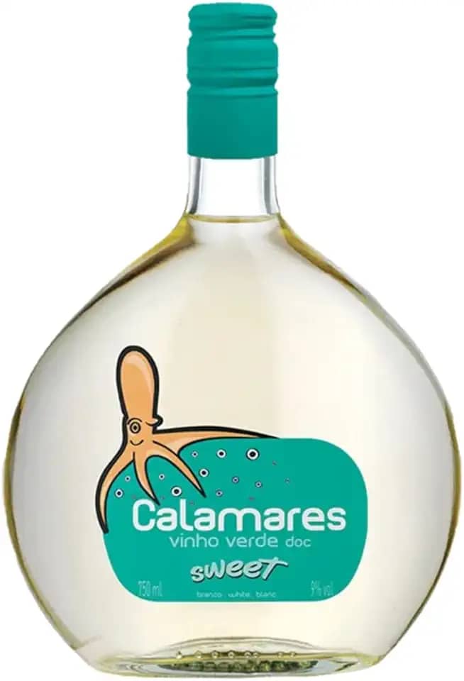 Vinho Branco Português Calamares Verde Sweet 750 ml