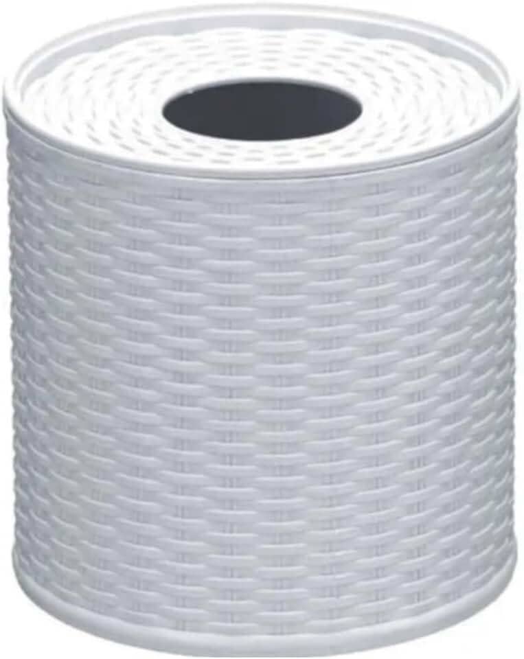 Panamby Porta Papel Higiênico Plástico Resistente Branco