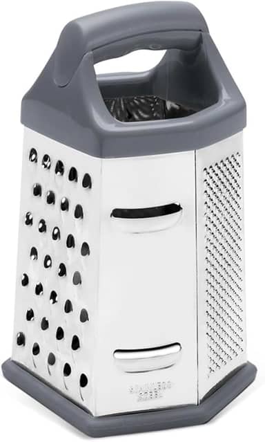 Brinox - Ralador 6 Faces 20cm Top Pratic - Aço Inox