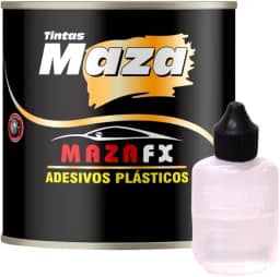 Massa Plástica Automotiva 1Kg Branca Macia Premium Catalisador Funilaria Maza