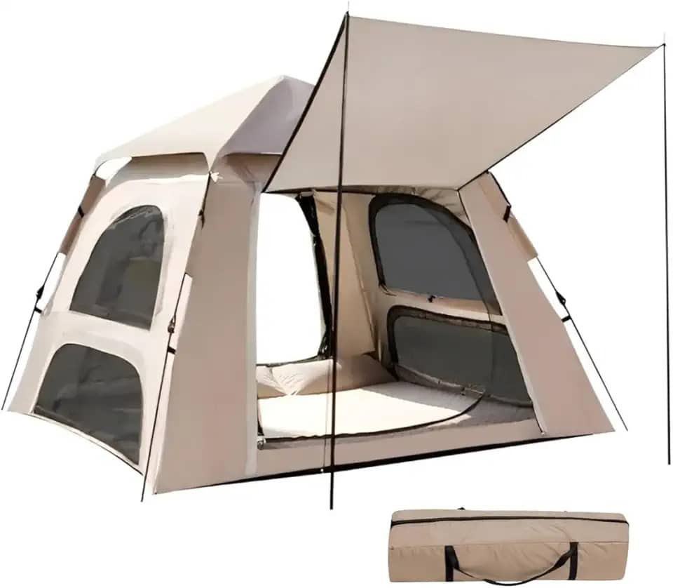 Barraca Camping 6 Pessoas Dobrável Automática Monta Sozinha