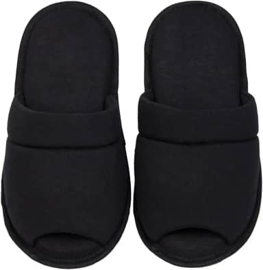 Chinelo Pantufa Masculina Aberta Em Meia Malha