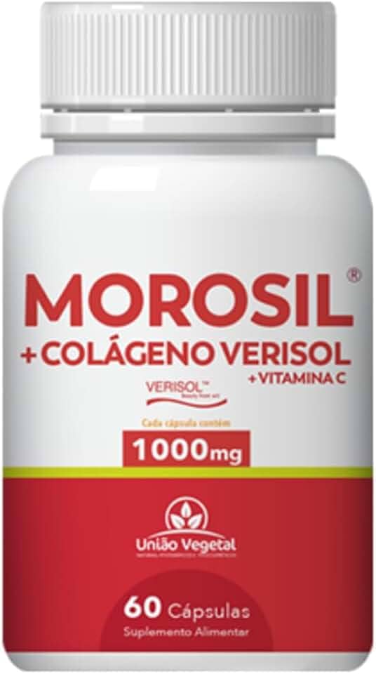 Morosil + Colágeno Verisol + Vitamina C 1000mg 60 Cápsulas