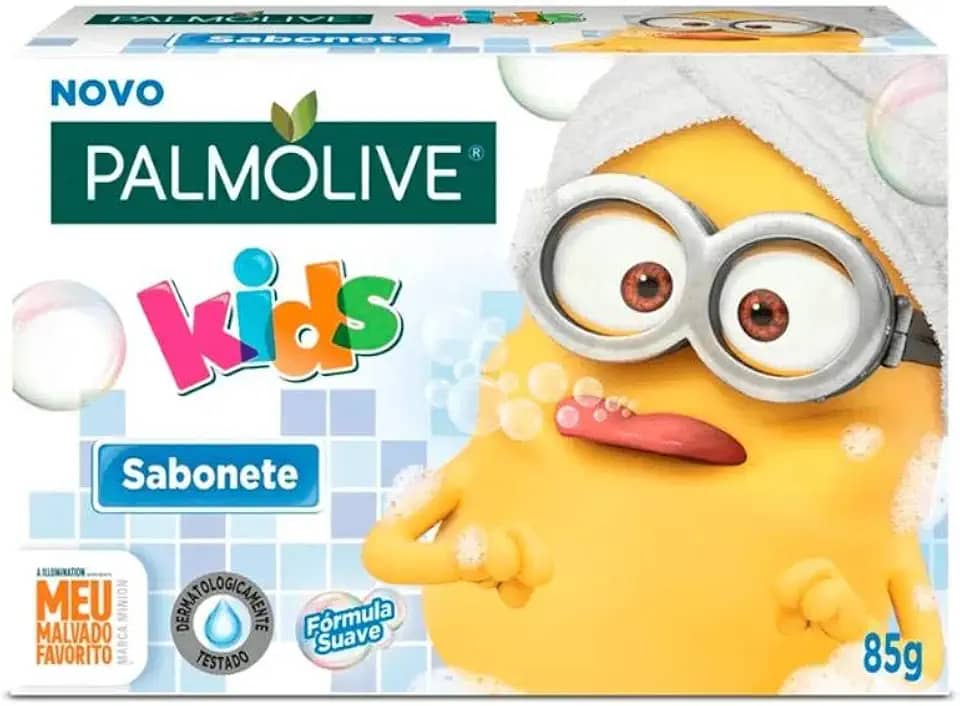 Sabonete em Barra para Crianças Palmolive Kids Minions 85g