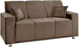 Speciale Home - Sofá 3 Lugares Fixo Tokyo Veludo Speciale Home