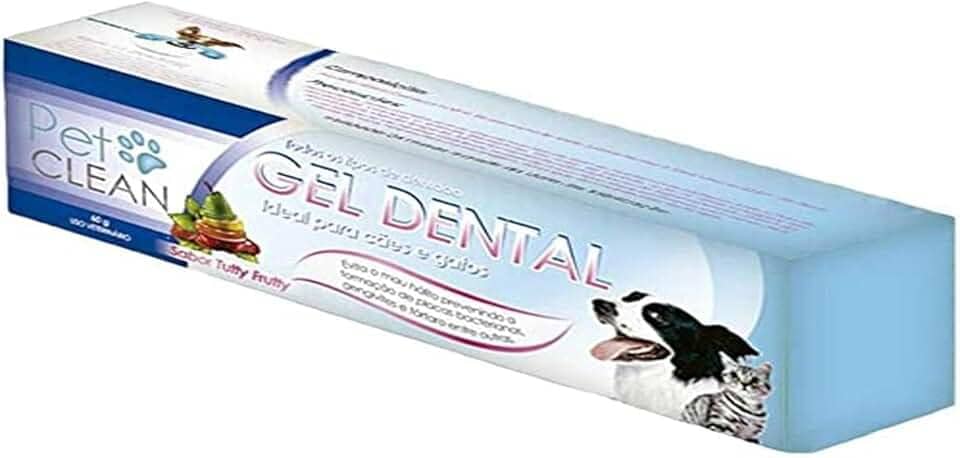 Gel Dental de Tutty Frutti 90g, Pet Clean