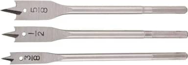 Vonder, Jogo De Brocas Chatas, Com 3 Peças, De 3/8" A 5/8".