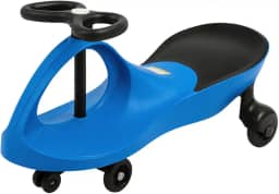 Carrinho Rolimã Infantil Kidino Twister Carrinho de Rolimã Infantil Resistente, Seguro e Super Divertido Azul Com Preto