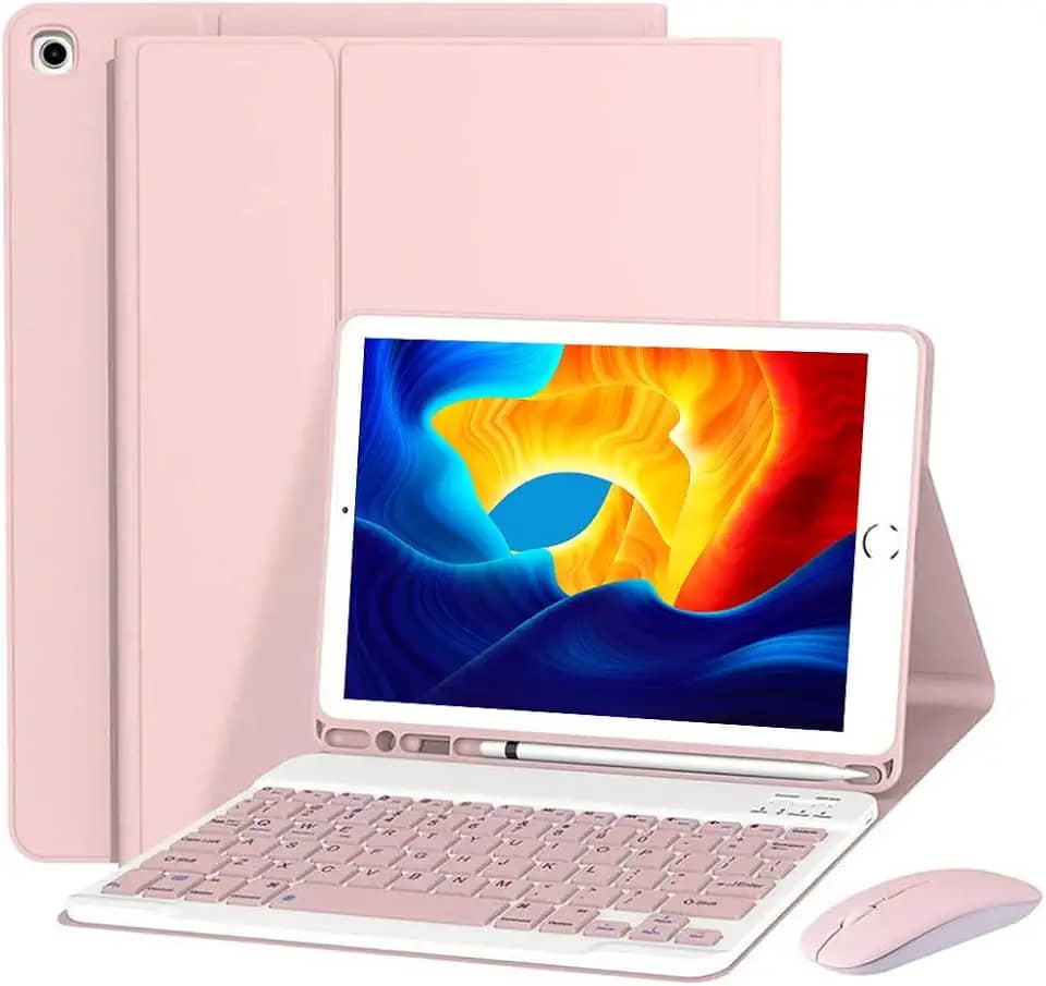 Capa Tablet com Teclado Removível e Mouse Para Samsung S6 Lite 10.4 Polegadas