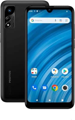 Smartphone Positivo Twist 5 Pro S640, 2GB 64GB, Tela Notch de 6.26' - BLACK RUBBER