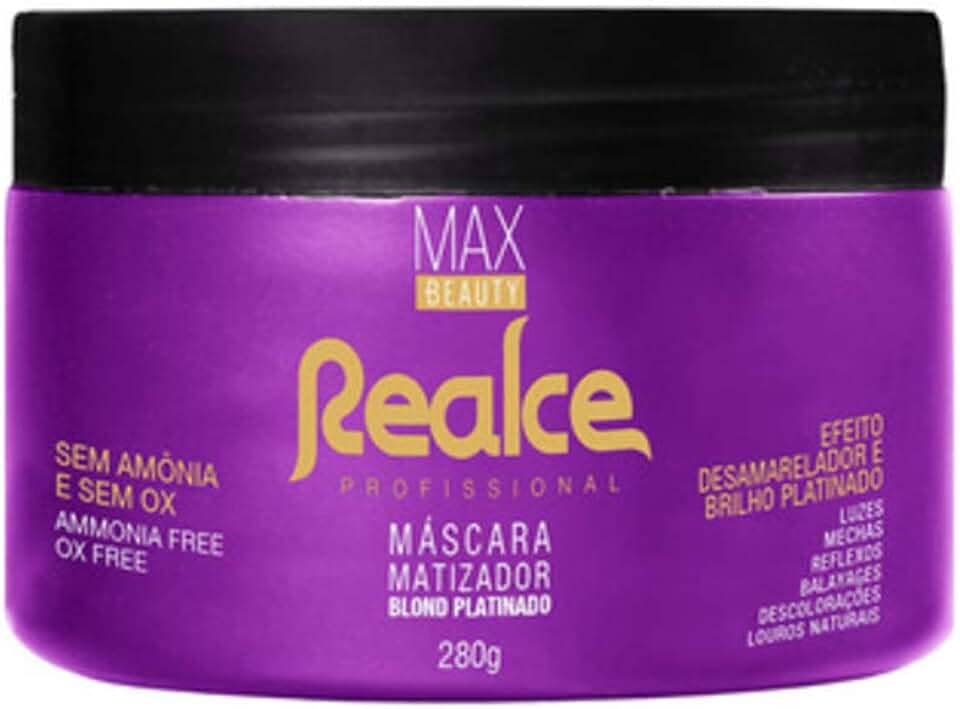 Soft Hair Máscara Realce Matizador Blond Platinado Softhair - 280G Blond Platinado