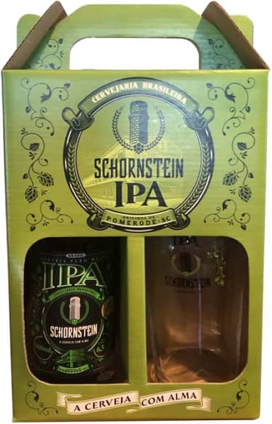 Kit Cerveja Artesanal Schornstein (Taça Royal + Ipa 500Ml)