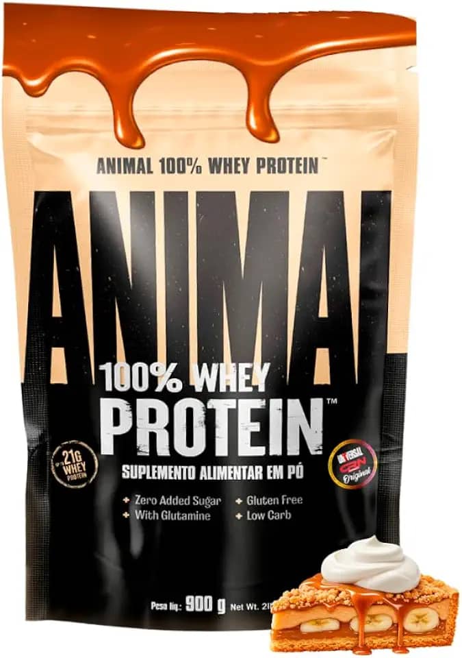 Whey Protein Animal 100% Whey 900g - Universal Nutrition (Banoffee)