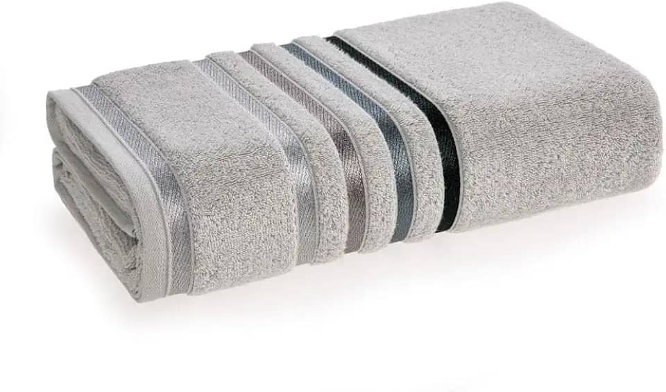 Karsten - Toalha de Banho Lumina Mineral com Cinza 70 X 140