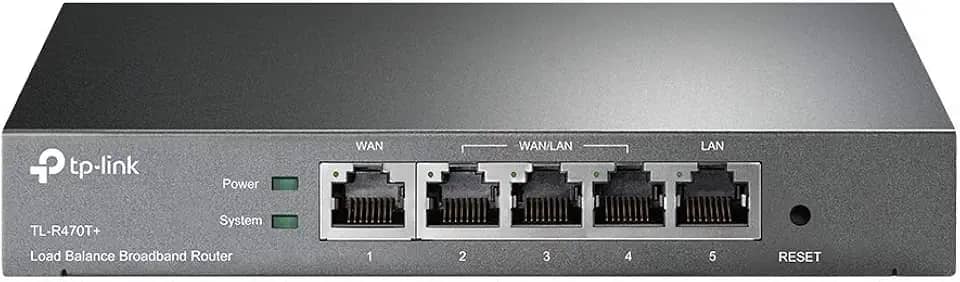 Roteador TP-Link Cabeado Load Balance, 5 Portas, Multi-Wan