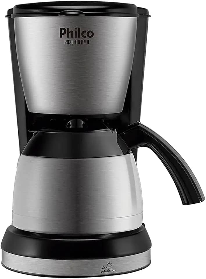 Cafeteira, Ph30 Thermo, 30 xicaras, Preto, 110V, Philco