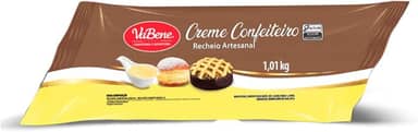 Recheio Artesanal Creme Confeiteiro 1,01Kg Vabene