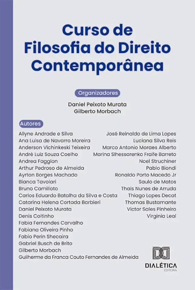 Curso de Filosofia do Direito Contemporânea