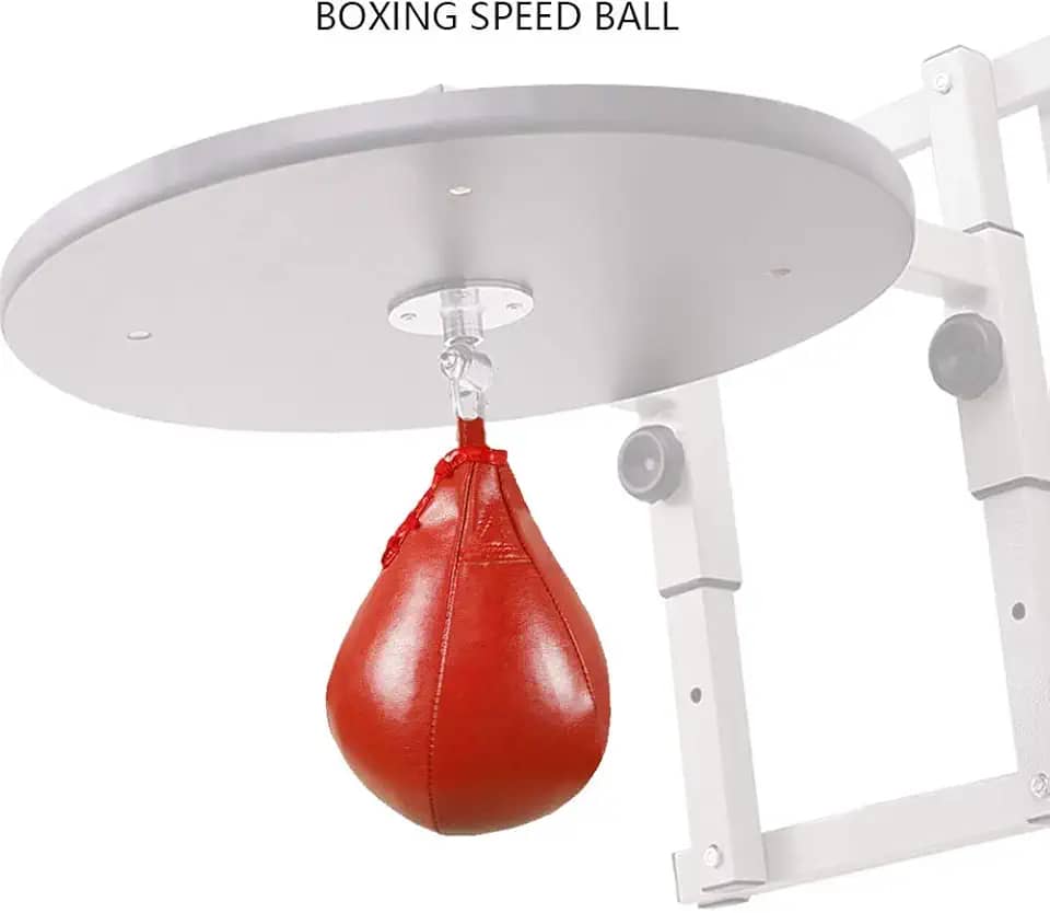 Bola de velocidade de boxe, equipamento de boxe de saco de pancadas pendurado, inflável durável para exercício em casa de combate gratuito kickboxing