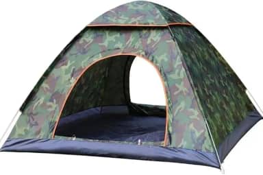 Barraca Camping Camuflada 3-6 Pessoas Iglu Tenda Acampamento+Bolsa
