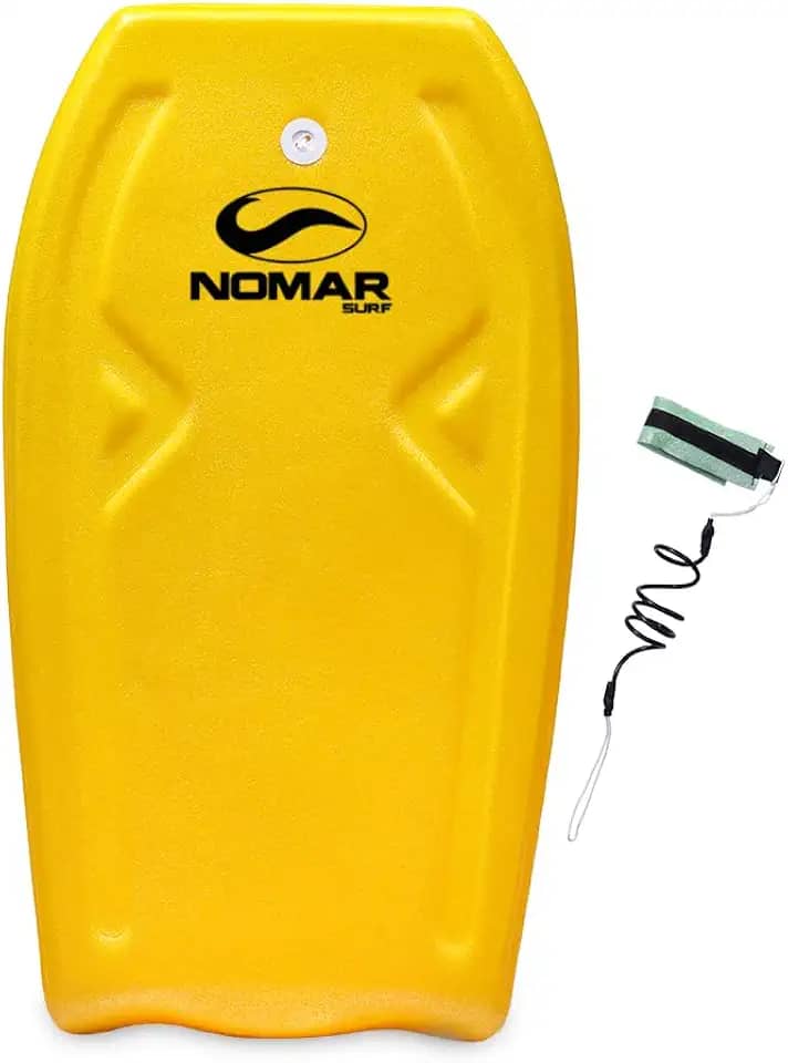 Prancha De Bodyboard Modelo Grande Amarela 100cm Nomar Surf
