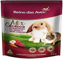 Ração Gold Mix Porquinho Da Índia e Mini Coelho 4kg R.D.A
