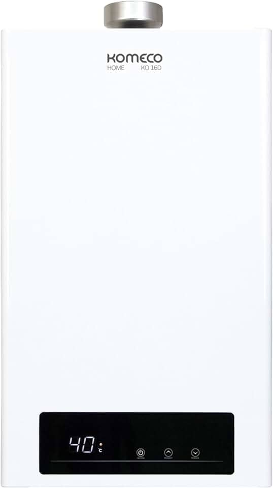 Aquecedor A Gás Komeco KO 16D Gás Natural Branco 16L Bivolt