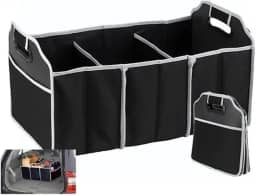 Caixa Organizadora Porta Malas Dobrável Carro 3 Divisórias