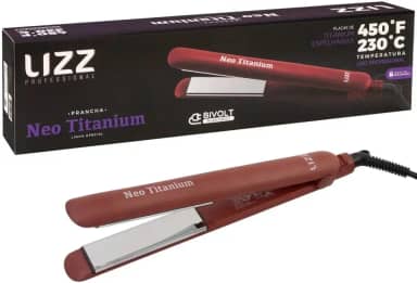 Lizz Prancha Neo Titanium Vermelha Bivolt