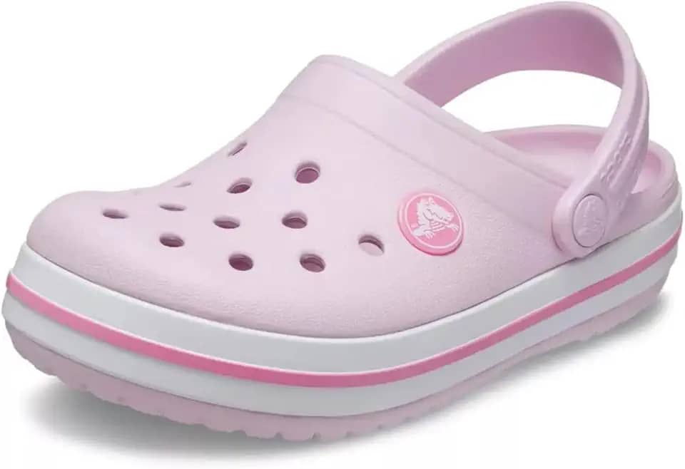 Tamancos unissex para crianças Crocband (sapatos para bebê), bailarina rosa, 10 infantil, Bailarina rosa
