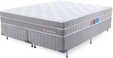 Cama Box com Colchão King Premium Molas Ensacadas com Espuma D33 Astronasa 193x203cm BF Colchões