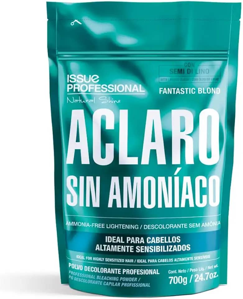 Issue Professional Color Fantastic Blond, Pó Descolorante Sem Amônia, 700g, Para Cabelos Sensibilizados