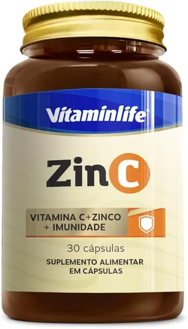 Vitaminlife ZIN C - VITAMINA C + ZINCO 30 CÁPSULAS,