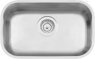 Cuba para Cozinha em Inox Retangular 47x30cm Cromo Acetinado