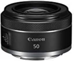 Canon Rf50Mm F1.8 Stm Para Câmeras De Montagem Rf Sem Frases Completas [Eos R, Eos Rp, Eos R5, Eos R6] (4515C002) Preto