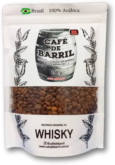 Café do Barril Café Especial Premium Maturado Em Barril De Whisky Grão 86 Pontos