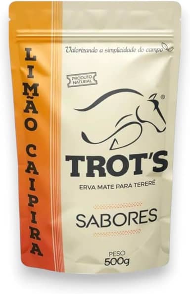 Erva Mate para Terere Trots Sabor Limão Caipira 500G