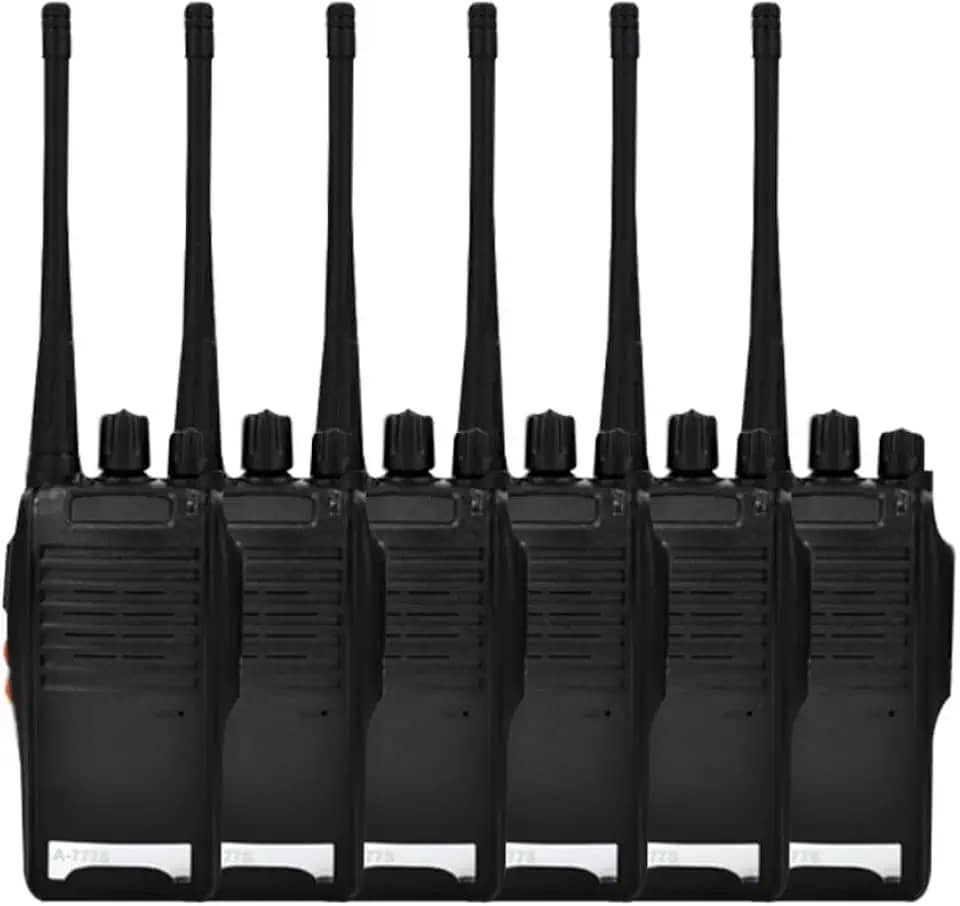 Kit 6 Radio Comunicador Walktalk Talkabout Profissional 777s