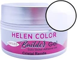 Builder Gel sólido para unhas Helen Color 15g (Renda #9, 15G)