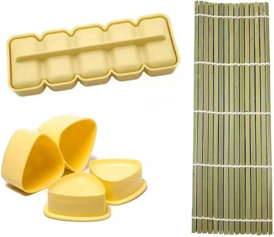 Kit 3 Forma Onigiri Niguirizushi Esteira Oniguiri Sushi Kata