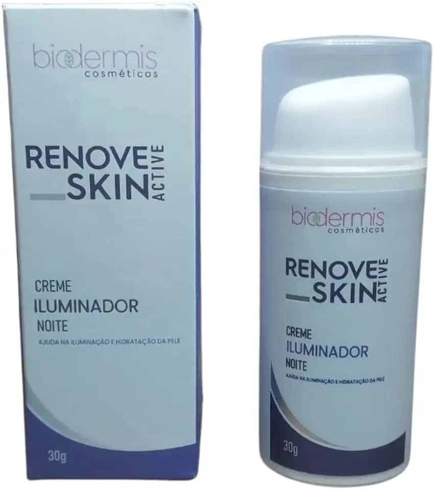 Renove Skin Creme iluminador clareador de manchas melasma Biodermis