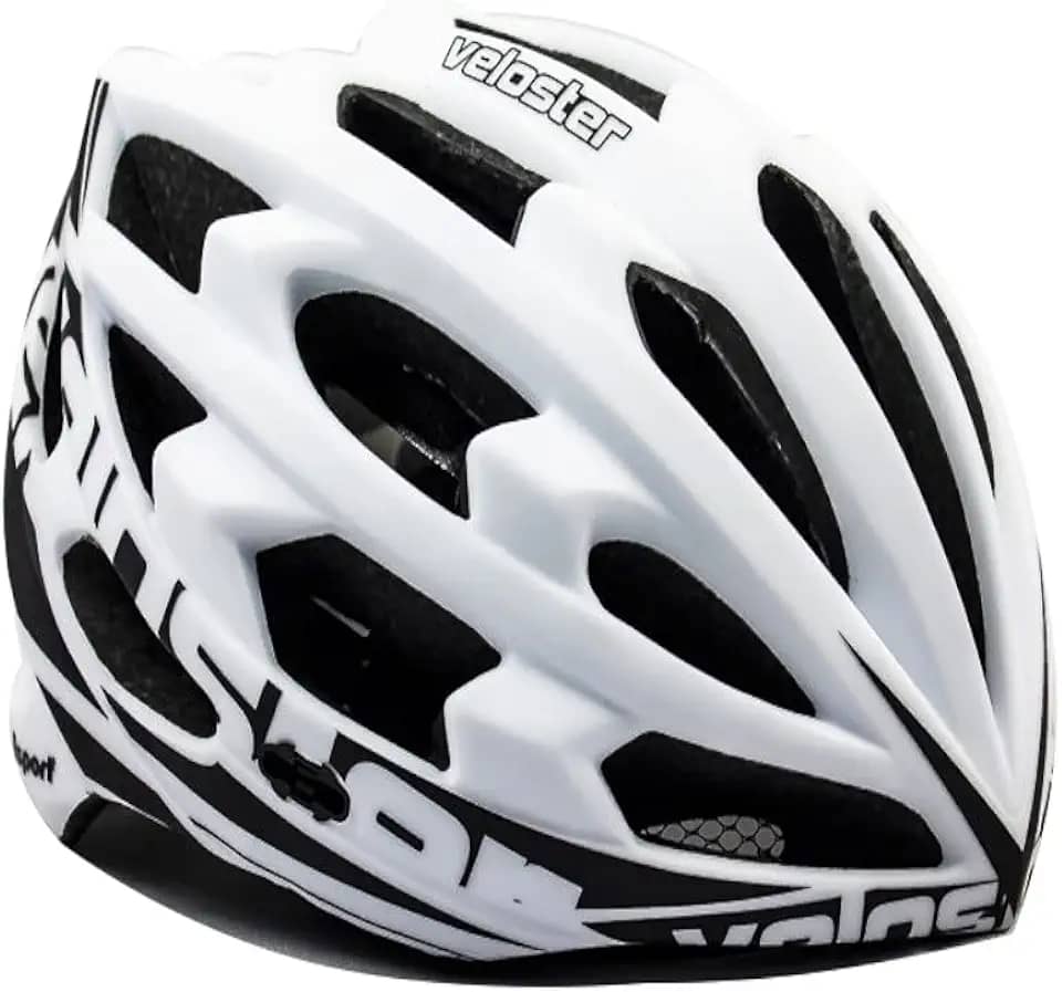 Polisport Capacete Ciclismo MTB e Speed Veloster Branco/Preto L